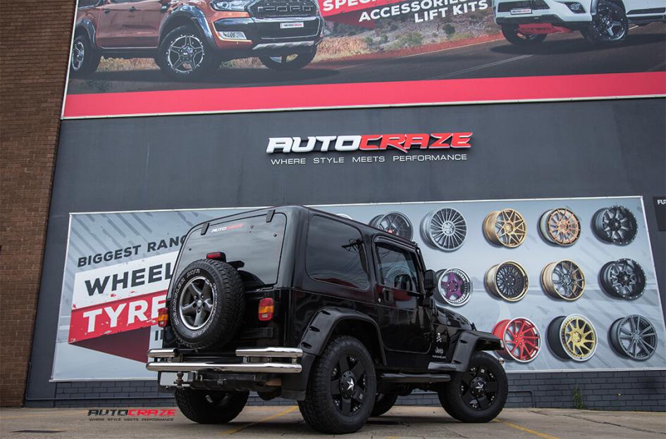 JEEP WRANGLER ROCKSTAR XD MATTE BLACK